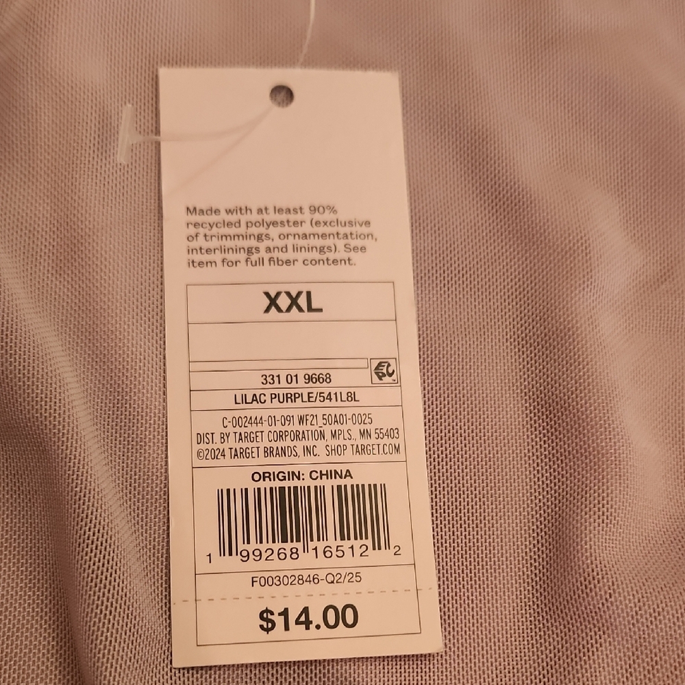 wild fable Lavender Ruffle-Trim Short Sleeve Top - Picture 3 of 7
